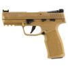 SIG SAUER P322C COYOTE OPTIC READY TACPAC 20RD .22LR LEFT SIDE VIEW
