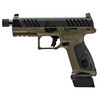 BERETTA APX-A1 FULL SIZE TACTICAL THREADED BARREL OLIVE DRAB GREEN 9MM LEFT SIDE VIEW