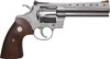 COLT PYTHON 5" 6RD STAINLESS WITH WOOD GRIPS .357 MAGNUM RIGHT SIDE VIEW