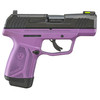 RUGER MAX-9 TALO OPTIC READY THUMB SAFETY PURPLE FRAME 9MM RIGHT SIDE VIEW