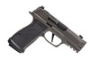SIG SAUER P365AXG LEGION OR 9MM RIGHT SIDE VIEW MUZZLED ANGLED DOWN
