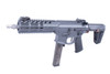 noveske space invader pistol sniper grey with magazine inserted left side forward angle view