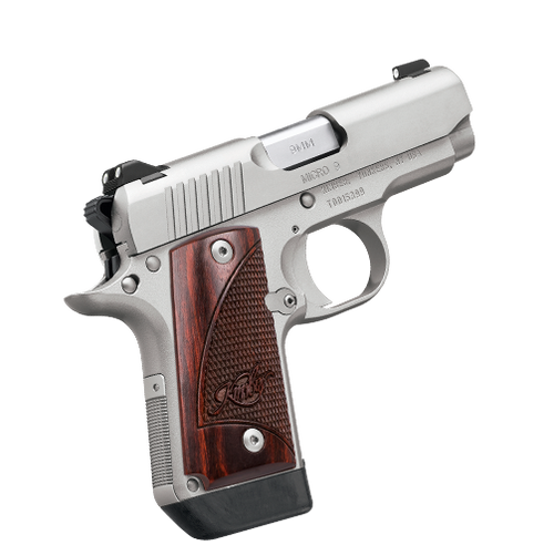 kimber micro 9 stainless right side view angled up