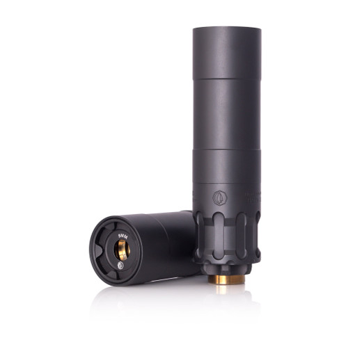 rugged suppressors obsidian 9 black vertical with end piece