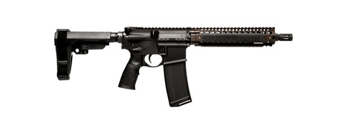 DANIEL DEFENSE MK18 PISTOL FDE 5.56 NATO RIGHT SIDE VIEW