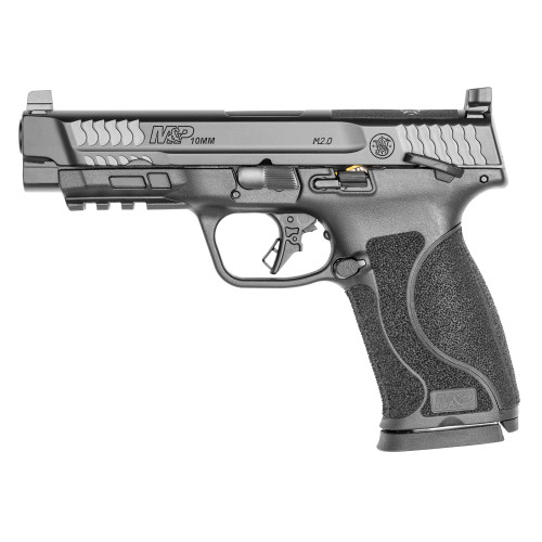 SMITH & WESSON M&P 10MM M2.0 THUMB SAFETY OPTICS READY SLIDE 4.6" BARREL LEFT SIDE VIEW