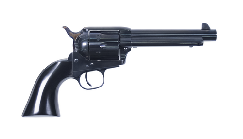 UBERTI 1873 SINGLE ACTION CATTLEMAN NEW MODEL 5.5" OUTLAWS & LAWMEN JESSE BLUED .45 LONG COLT RIGHT SIDE VIEW
