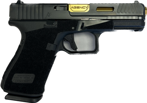 AGENCY ARMS GLOCK 19 GEN 5 PEACEKEEPER AOS TIN 9MM RIGHT SIDE VIEW