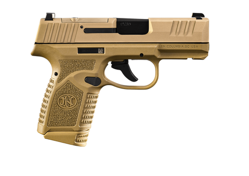 FN REFLEX MRD NO MANUAL SAFETY FDE 9MM RIGHT SIDE VIEW