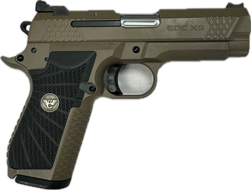 WILSON COMBAT EDCX9 FDE 9MM RIGHT SIDE VIEW