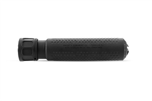 KNIGHTS ARMAMENT CO 7.62MM QDC/CRS-PRG BLACK SILENCER RIGHT SIDE VIEW