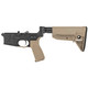 BCM COMPLETE RIFLE LOWER RECEIVER FDE GUNFIGHTER FURNITURE LEFT SIDE VIEW