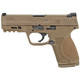 SMITH AND WESSON M&P9 M2.0 COMPACT FLAT DARK EARTH LEFT SIDE VIEW