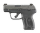 RUGER LCP MAX COBALT CERAKOTE/BLACK LEFT SIDE VIEW