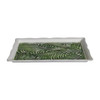 73153A Serving Tray - Green Leaves