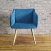 HS118090A Blue Sofa - The Director