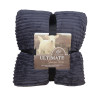 LK1B Charcoal Sherpa Throw