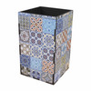 PUHOLD6 Printed Utensil Holder - Blue Mosaic