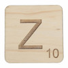 WSLZ 10pc Wooden Scrabble Letter Z