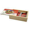 BOXIUNO Printed Wooden Uno Box Containing Uno Cards