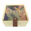 DOM04 Domino Holder with Printed Giant Wooden Dominoes - Pastel