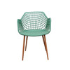 1692DG Dark Green Diamond Back Chair