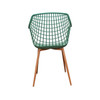 1692DG Dark Green Diamond Back Chair