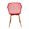 1692R Red Diamond Back Chair