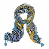ML1CC Scarf - Blue Abstract Pattern