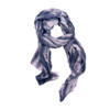 SKF15 Deep Blue And White Tie Dye Scarf