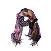 ZZ1A Girl With The Pearl Earring & Flowers Scarf
