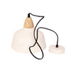 YS2138 Texture White Pendant Lamp