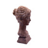 10291SB11 Small Gold And Grey Female Statue