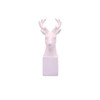 15540SA584 Small White Polyresin Deer Head Table Topper