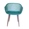 1689DG Deep Green Diamond Back Chair