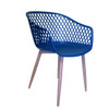 1689N Navy Diamond Back Chair