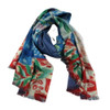 ZZ10AA Cashmere Scarf - Flowers In A Pot