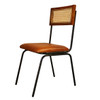 NW02 Leather Iron Chair