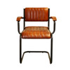 NW21 Leather Iron Loop Chair