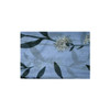 SY8CC Blue Scarf - White Pincushion Flowers