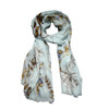 SY9CC Scarf - Abstract Flower And Leaves