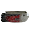 S068B Red Cement Fish Planter