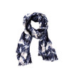 QQC1A Deep Blue Scarf With Bling