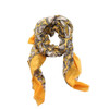 QQC5A Abstract Pattern Scarf - Yellow