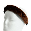 FG2B Velvet Aliceband - Brown