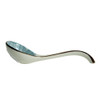 ZY056B Ceramic Spoon Holder - Light Blue Leaves