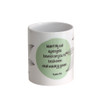 CPM78 Ceramic Printed Mug - Want Hy sal sy Engele
