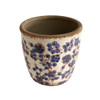 Y5252081 Large Ceramic Planter - Blue Flowers