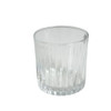 LXY9001 Whiskey Tumbler Set of 6 - Clear Lines Pattern