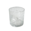 LX3004 Whiskey Tumbler Set of 6 - Clear Triangle Pattern